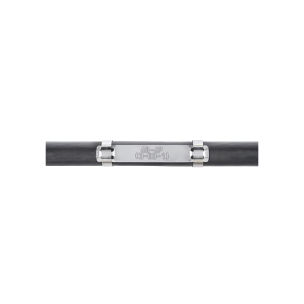 Mrkr Plt, Alum, 3.5" x .54" x .012" (89m, MMP350HW54-MAL, PK 1000
